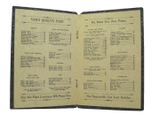 Van's Menu (ca. 1940?) Page 2 and Page 3