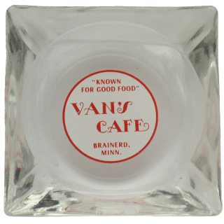 Van's Cafe Ash Tray (ca. 1965)